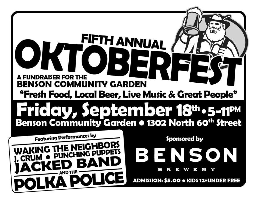 Benson Garden Oktoberfest 2015