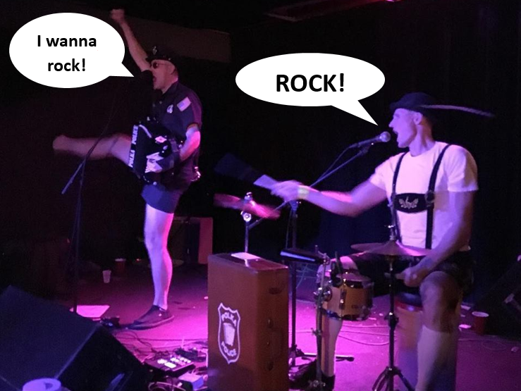 Polka Rocker Polka Police bust a fish fry – Polka Police