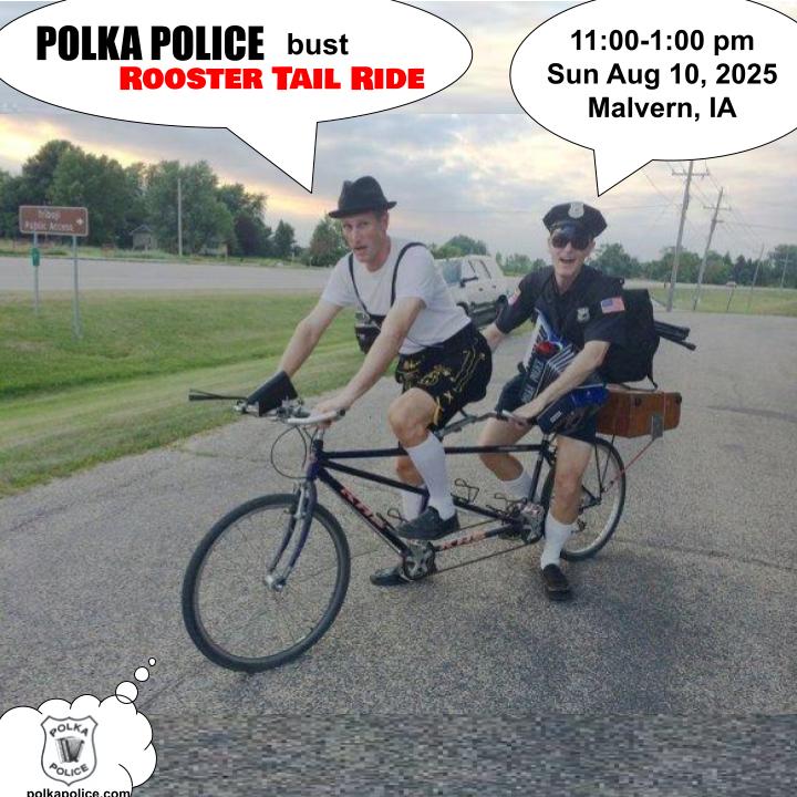 Person Riding A Roster Polka Police bust Rooster Tail Ride – Polka Police